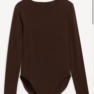 Old Navy brown bodysuit